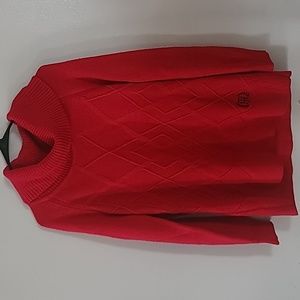 Tommy Hilfiger woman's cable knit sweater, size Large.